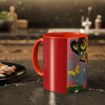 Flight Of Easter Delight Colorful Mugs (11oz, 15oz)