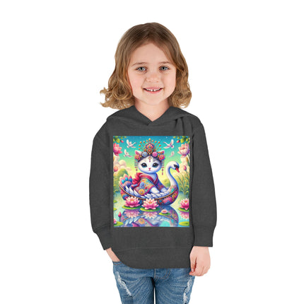 Geisha Kitten’s River Voyage Toddler Pullover Fleece Hoodie