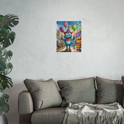 Monster Parade Madness Fine Art Posters