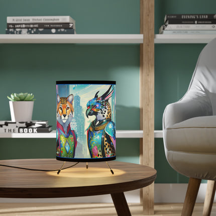 Cybernetic Duets Tripod Lamp