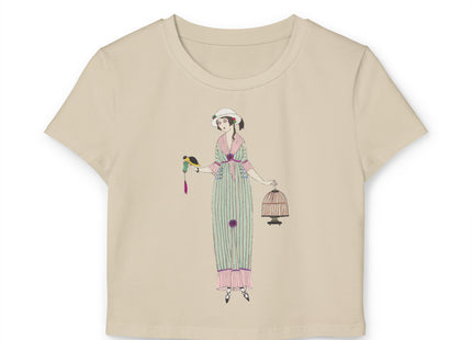 Illustrated Elegance – Parisian Fashion Tee