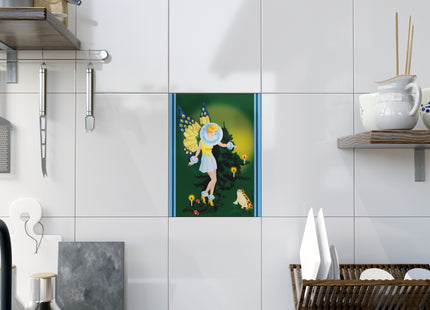 The Enchanted Encounter Ceramic Tile