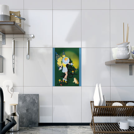 The Enchanted Encounter Ceramic Tile