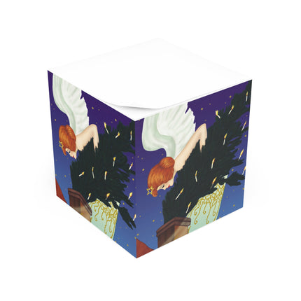 The Christmas Angel Note Cube