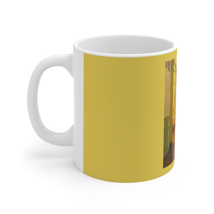 Interior, Window Light by Henri Le Sidaner Ceramic Mug 11oz