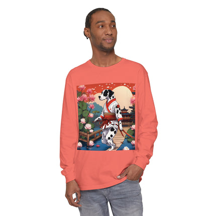 Doberman of the Rising Sun Long Sleeve T-Shirt