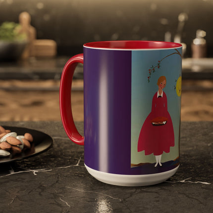 Apple Pie Day Colorful Mugs – Sweet Storybook Charm & Gentle Innocence