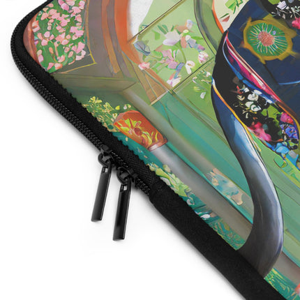 Cyber Panther's Hunt Laptop Sleeve