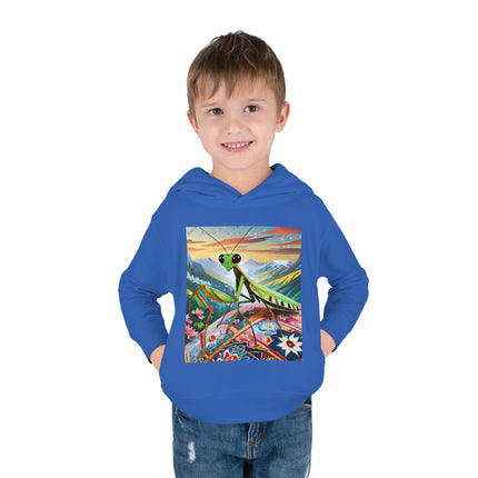 The Joyful Mantis Toddler Pullover Fleece Hoodie