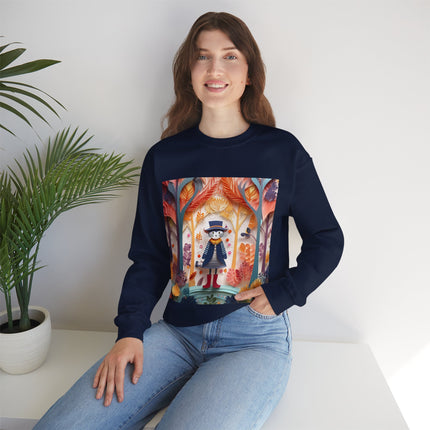 Cat in Boots Unisex Heavy Blend™ Crewneck Sweatshirt