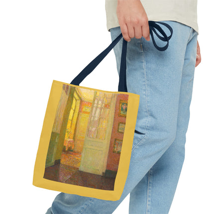 Interior, Window Light by Henri Le Sidaner Tote Bag (AOP)