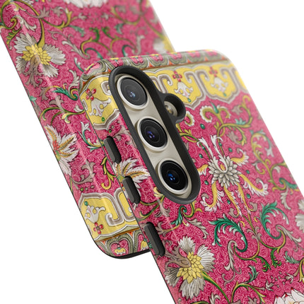 Pink Floral Pattern by Owen Jones Phone Cases