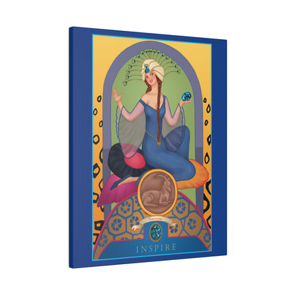 December & Tanzanite – Sofia Chiostri’s Winter Gem Canvas