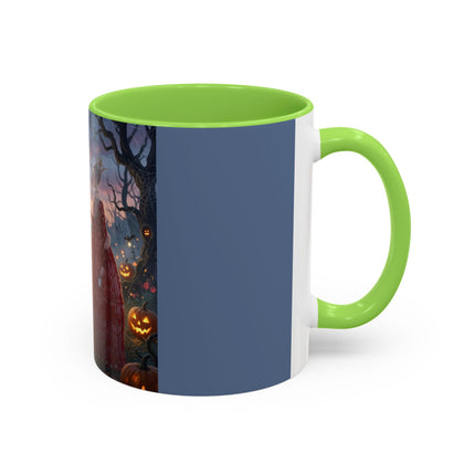 ♥️🎃 The Queen Of Hearts Halloween Masquerade Colorful Mug – Royal Halloween Fantasy