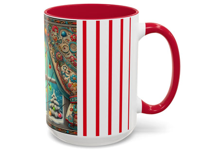 Mischief in Tinselland Colorful Mugs (11oz, 15oz)