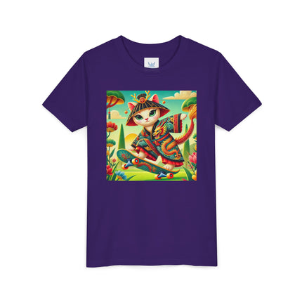 Dragon Dance on Wheels Youth Short Sleeve Tee