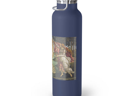 Birth of Venus by Sandro Botticelli Copper Vacuum Insulated Bottle, 22oz