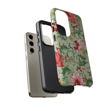 Flower Illustration by Owen Jones Phone Cases