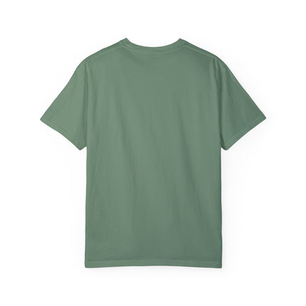 Black Cat in Kimono Unisex Garment-Dyed T-shirt