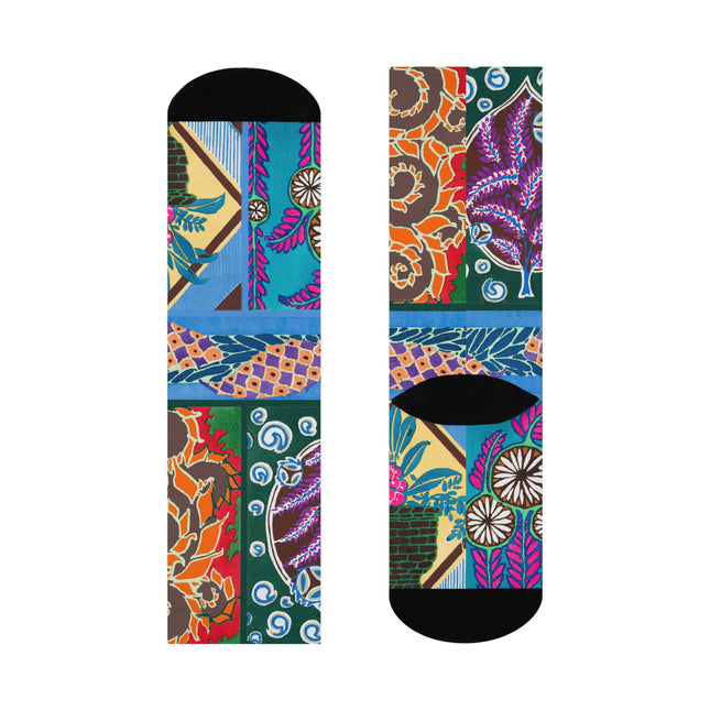 Floral Design by Emile-Alain Séguy Cushioned Crew Socks