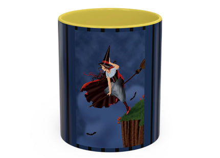 The Enchanted Witch Colorful Mugs, (11oz, 15oz)