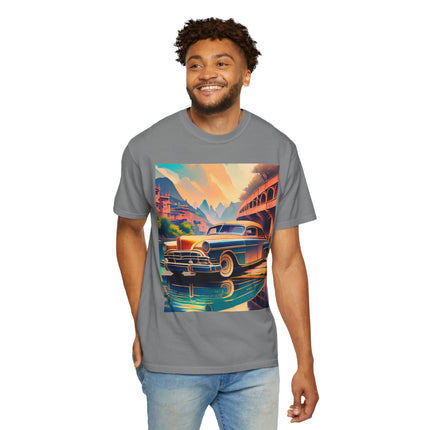 1953 Buick Roadmaster Unisex Garment-Dyed T-shirt