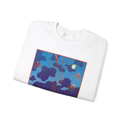 Fireworks in Venice by George Barbier Heavy Blend™ Crewneck Sweatshirt