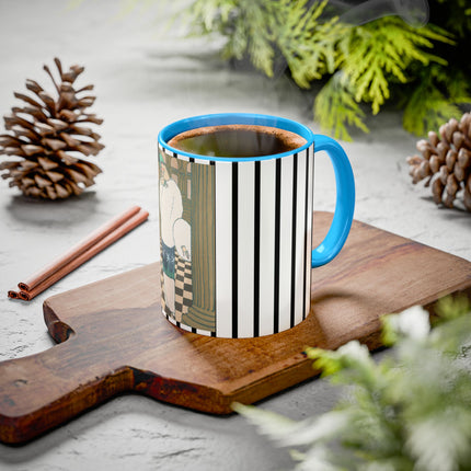 Les Hermines by Georges Lepape Colorful Mugs (11oz, 15oz)