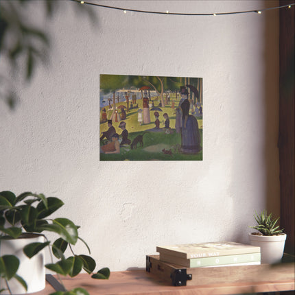 A Sunday on La Grande Jatte by Georges Seurat Matte Horizontal Posters