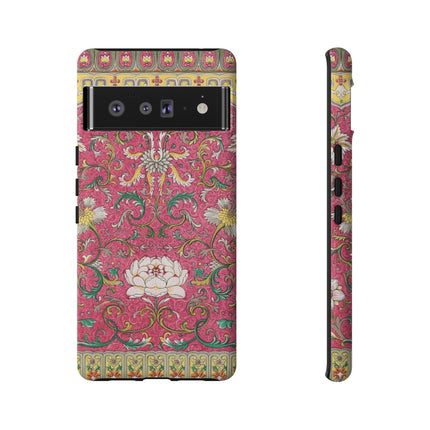 Pink Floral Pattern by Owen Jones Phone Cases