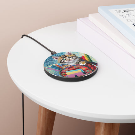 Whiskered Wanderings Wireless Charger