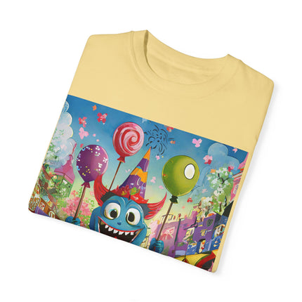 Monster Parade Madness Unisex Garment-Dyed T-shirt