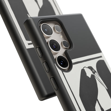 A Lame Marabou by Samuel Jessurun de Mesquita Phone Cases