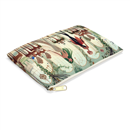 The Fairy Treasures Flat Pouch – Enchanted Jewelry & Whimsical Wonder