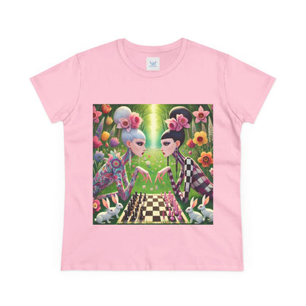 Spring Gambit: A Fairy’s Move Cotton Tee