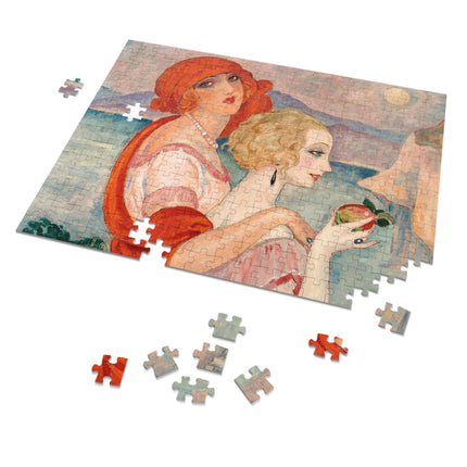 Sur la Route d'Anacapri by Gerda Wegener Jigsaw Puzzle (30, 110, 252,-Piece)