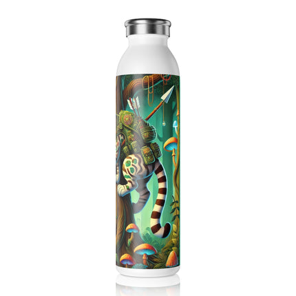 Silent Stripes Slim Water Bottle