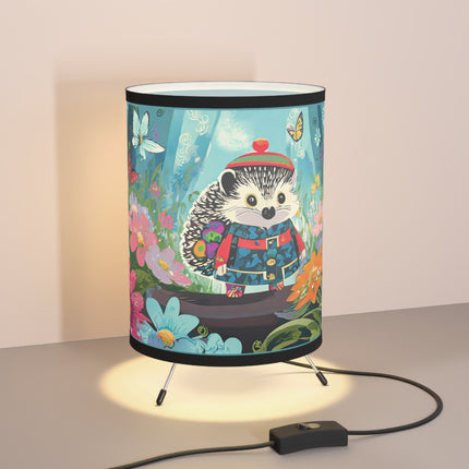 Cute Hedgehog Tripod Lamp