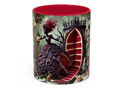 Malice in Wonderland – Gothic Halloween Colorful Mugs (11oz, 15oz)