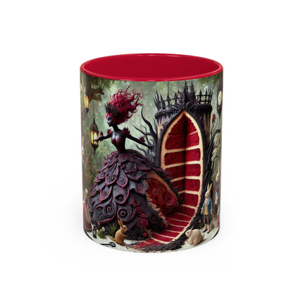 Malice in Wonderland – Gothic Halloween Colorful Mugs (11oz, 15oz)