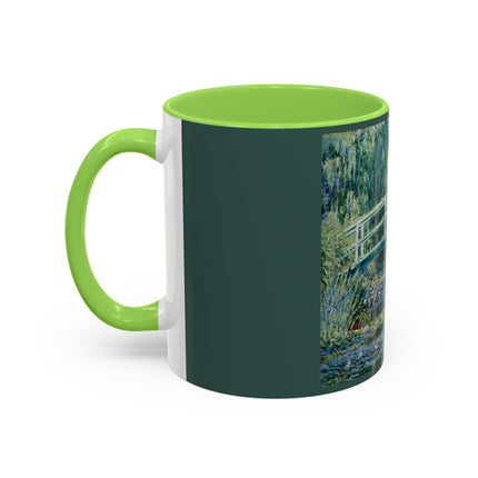 Water Lilies and Japanese Bridge by Claude Monet Colorful Mugs (11oz, 15oz)