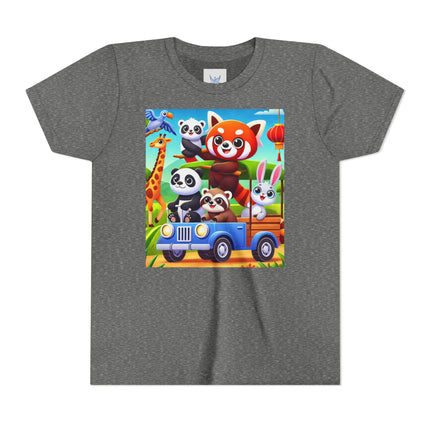 Safari Friends on the Move Youth Short Sleeve Tee