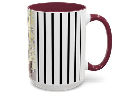 Wrapped in Elegance Colorful Mugs (11oz, 15oz)