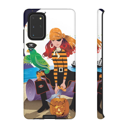 Moonlit Pirate Halloween Phone Cases