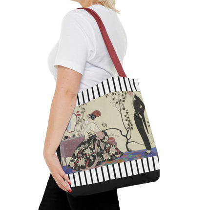 Le Grand Décolletage by George Barbier Tote Bag