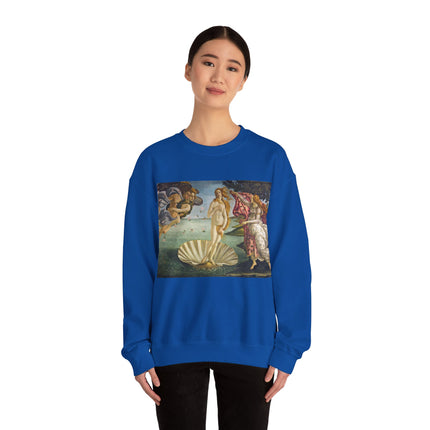 Birth of Venus by Sandro Botticelli Heavy Blend™ Crewneck Sweatshirt