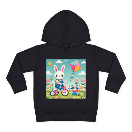 Breezy Meadow Ride Toddler Pullover Fleece Hoodie