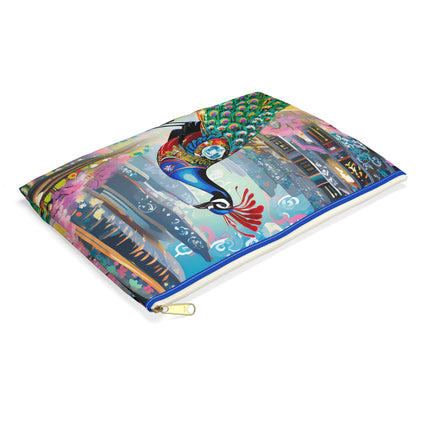 Techno Plumes Pencil Case