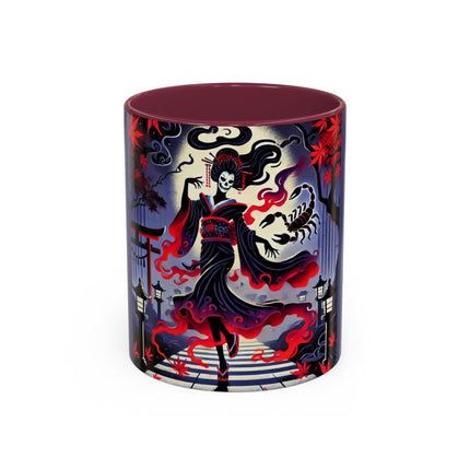 Halloween Sorceress Colorful Mugs (11oz, 15oz)