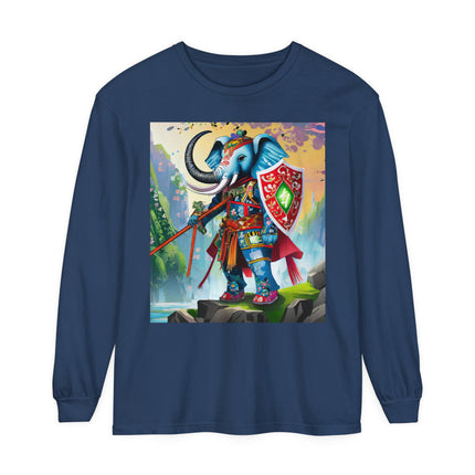 Cyberpunk Elephant Long Sleeve T-Shirt
